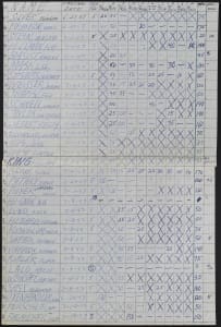 Fig. 12. Hans Hofmann School of Fine Arts Provincetown registration and fee record, June–July 1957