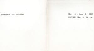 Fig. 2. Knapik Gallery Exhibition announcement (detail) Fig. 2.