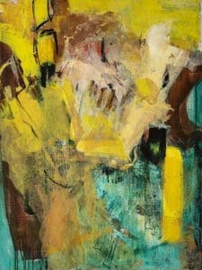 Collage Painting #67-6, Libbie Mark, 1967